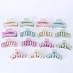 Environment-friendly product hair accessories clamp claw ecosystem big hair claw clips for women thick hair extra large