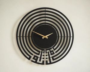 Reloj de pared islámico de Metal silencioso Tawakkul, decoración islámica para el hogar, reloj de pared árabe, relojes cúficos para pared - Product Image 1