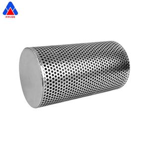 Cartucho de filtro de acero inoxidable 304 con conexión de rosca interna, elemento cilíndrico plisado de 5-20 micras - Product Image 5