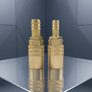 Acoplamiento Rápido de Latón HASCO de Alta Calidad, Recto Z80/13, Estándar Europeo, Superficie Pulida, Baja Presión, Suministro OEM - Product Image 1