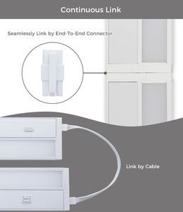 120 Volt thay đổi độ sáng cảm biến chuyển động bề mặt được gắn dẫn dưới tủ chiếu sáng <span class=keywords><strong>hardwired</strong></span> Closet ánh sáng với cổng điện cho nhà bếp - Product Image 5