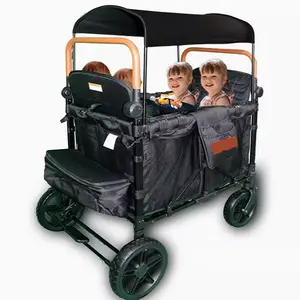 Europe Style High End 4 Seat Baby Strollers Foldable Baby Wagon
