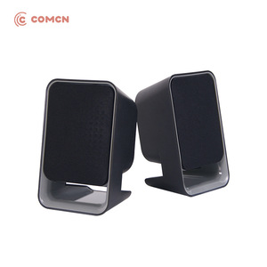 Comcn 2.0 Stereo Computer <b>Speakers</b> <b>USB</b> Powered ABS Desktop Laptop Audio Compact Design - Product Image 3