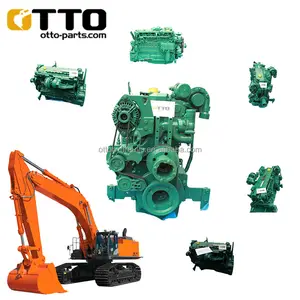 OTTO motor tertibatı Model seti D7D D5D D6E D6D D7E makineleri motor tertibatı VO LVO montajı için diğer motor parçaları