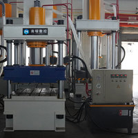 Presse hydraulique à quatre colonnes de 200 tonnes pour le pressage à chaud de PRFV/CFRP, presse pour fibre de verre et fibre de carbone