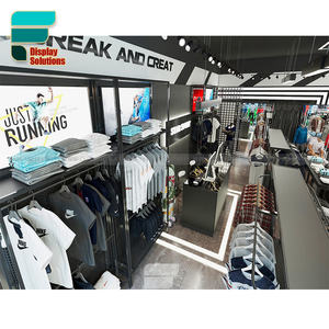 Estantes de exhibición de bebé de diseño de tienda de alta calidad personalizados para decoración de tienda de ropa tiendas de ropa exhibición de tienda de ropa - Product Image 6