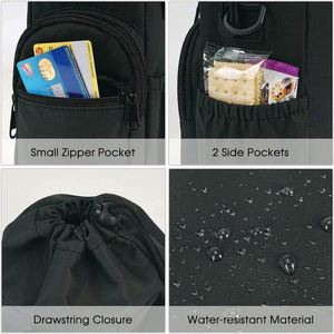 Free Sample <b>Water</b> <b>Bottle</b> <b>Holder</b> with Strap 32oz 40oz Insulated <b>Water</b> <b>Bottle</b> Carrier Sling Bag with Phone Pocket Sleeve for - Product Image 5