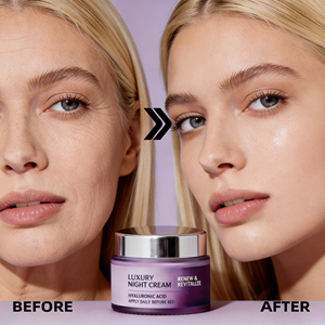 Crema <span class=keywords><strong>de</strong></span> <span class=keywords><strong>Noche</strong></span> Renovadora para el Cuidado <span class=keywords><strong>de</strong></span> la Piel, Niacinamida, Complejo <span class=keywords><strong>de</strong></span> Péptidos y Ácido Hialurónico, Hidratante Facial - Product Image 6