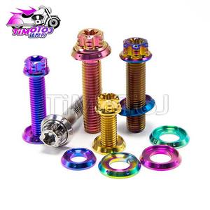 Titane Moto Industrie Tmj Alliage De Titane Tc4 Bride Six Points Entretoise Moto Modification Entretoise Prend En Charge Plusieurs <span class=keywords><strong>Col</strong></span> - Product Image 3