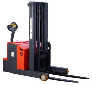 Everlift electric walkie stacker 1000kg work in narrow aisle stacker forklift 3m 3.5m