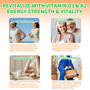 Complément Alimentaire Liquide OEM Marque Privée 4-EN-1 Gouttes de Vitamine D3 K2 60ml pour la Santé Osseuse - Product Image 6