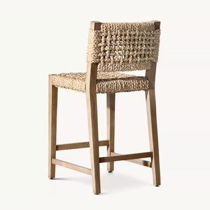 Nouveau design de mobilier de salle à manger en bois, tabourets de <span class=keywords><strong>bar</strong></span> en corde de <span class=keywords><strong>style</strong></span> rural - Product Image 6