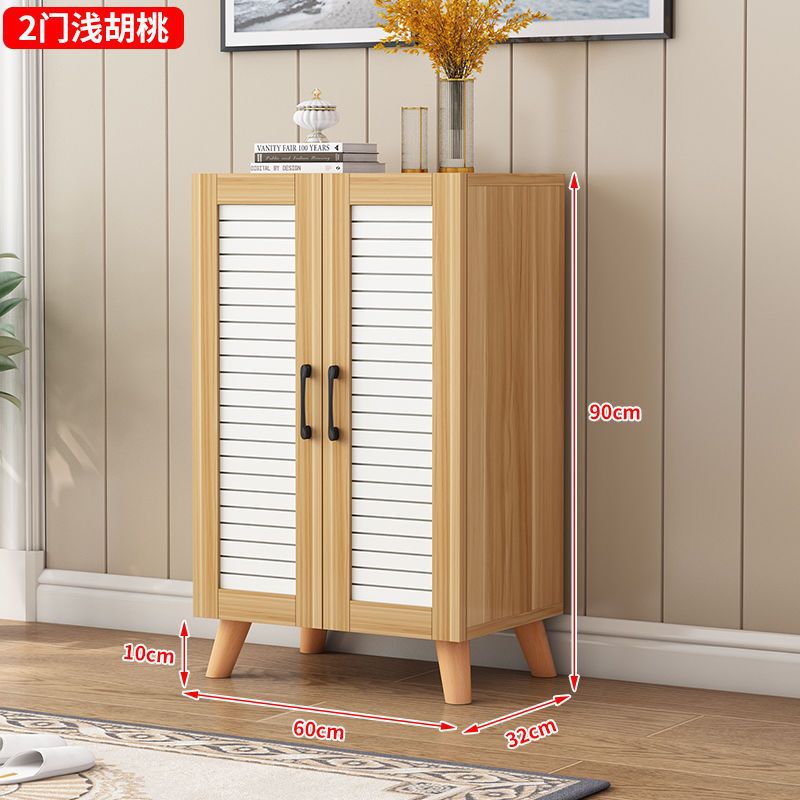 Coloris noyer clair, longueur 60cm, profondeur 32cm, hauteur 90cm