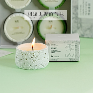 Juego de Velas Aromáticas Cold Mountain Hechas a Mano para Regalo de Boda, Decoración del Hogar, Regalos Empresariales - Product Image 5