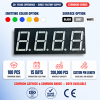 Module d'affichage LED professionnel à 7 segments de 0,56 pouce à 4 chiffres, conçu pour l'utilisation avec des équipements de mesure de puissance CC de précision