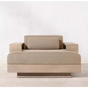 Aluminum Chaise Lounge Hotel Furniture Patio Garden Courtyard Furniture All Weather <b>Outdoor</b> Furniture Park Sets - Product Image 6