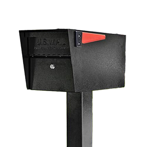 USA tùy chỉnh miễn phí đứng thép hộp thư Mỹ bài box với đứng cho ngoài trời sử dụng kinh doanh kim loại vườn bài Box cho <span class=keywords><strong>mail</strong></span> - Product Image 2