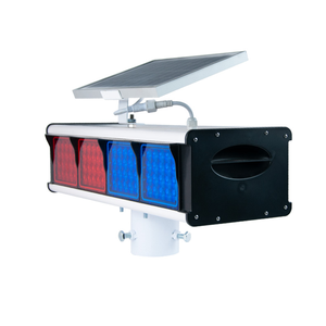 Voyant d'avertissement clignotant solaire LED stroboscopique IP65 pour système d'alarme résistant aux intempéries de <span class=keywords><strong>carrefour</strong></span> de tunnels d'autoroute - Product Image 3