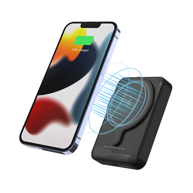New Arrival Mini Magnetic Power Bank 10000 Mah Power Bank Wireless Charger Magnetic for iPhone 13 Pro Max 12 Pro Max