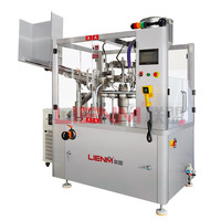 Machine de remplissage automatique de tubes souples pour crème cosmétique, dentifrice, pommade, tubes en plastique et en aluminium, machine de remplissage et de scellage