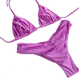 Traje de Baño Push-Up de Diseño Nuevo Personalizado, Traje de Baño de Lujo con Tiras, Bikini Micro Sexy para Mujer, Ropa de Playa - Product Image 6