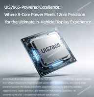 UIS 7865 Android 14 汽车收音机立体声 Carplay 4G DSP 多媒体导航 360 度摄像头系统 适用于通用主机 9 10 英寸