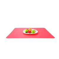 Vente en gros de tapis de table en silicone antidérapant sans BPA, 40 x 30 cm, personnalisé, épaisseur 2 mm