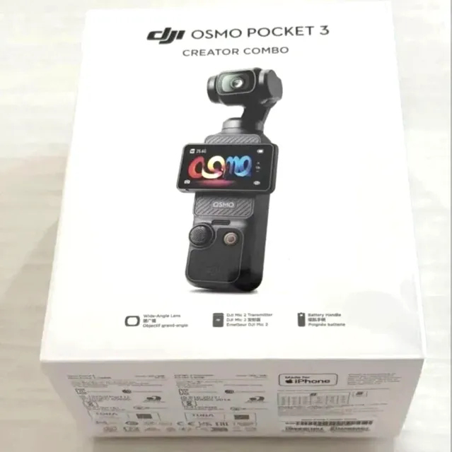Osmo Pocket 3 Creator Combo 1 Inch CMOS Gimbal Camera 4K Video Camera Telescope Drone Ready Wireless Remote Control