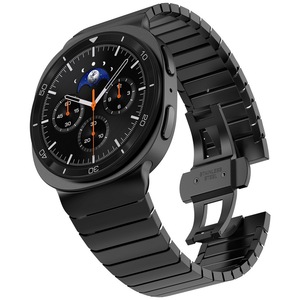 Bracelet à Boucle Papillon en Acier Inoxydable pour <span class=keywords><strong>Samsung</strong></span> <span class=keywords><strong>Galaxy</strong></span> <span class=keywords><strong>Watch</strong></span> 8, Bracelet Métallique 316L pour Montre Connectée - Product Image 2
