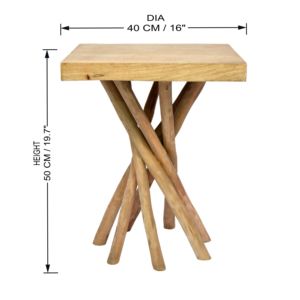 Table d'appoint en bois pour meubles de maison et d'hôtel Nouvelle décoration de salon meubles en bois Table basse - Product Image 4