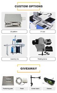 เครื่องมาร์กกิ้งด้วยเลเซอร์ CO2 แบบกัลโว่ หลอดโลหะ RF 20W 30W 50W ประสิทธิภาพสูง ราคาประหยัด - Product Image 4