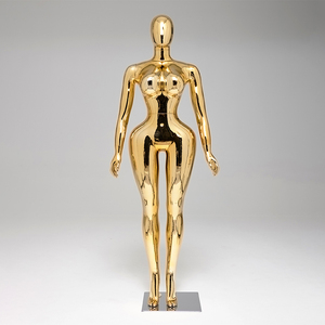 Mannequin féminin sexy de nouvelle conception en gros, mannequin BBL courbé, poupée mannequin femme chromée, présentoir de vêtements - Product Image 1