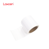 Laxcen |   Échantillon gratuit Vente chaude Étiquette adhésive RFID personnalisée M830 Longue portée Autocollants RFID durables pour la logistique et la vente au détail
