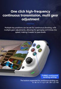 <span class=keywords><strong>Control</strong></span> <span class=keywords><strong>de</strong></span> Juego Inalámbrico BT Extensible para <span class=keywords><strong>Nintendo</strong></span> <span class=keywords><strong>Switch</strong></span>, <span class=keywords><strong>PS4</strong></span>, PC, Android, IOS, Teléfono Móvil - Product Image 5