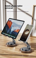 360 °   Support universel rotatif pour téléphone portable et tablette, adapté aux supports de bureau pour le refroidissement des téléphones portables et tablettes