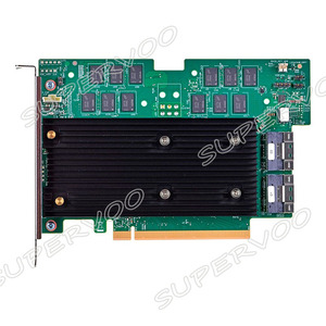 Carte adaptateur d'origine MegaRAID 9670w-16i 16 ports 05-50113-00 SFF-8654 PCIe 4.0 X8 SAS SATA NVMe <span class=keywords><strong>RAID</strong></span> <span class=keywords><strong>Raid</strong></span> 0 1 5 6 10 <span class=keywords><strong>50</strong></span> <span class=keywords><strong>60</strong></span> - Product Image 1