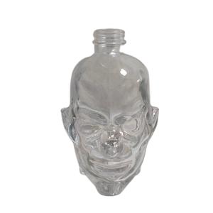 Flint Glass 700ml Botella Fabricantes Goblin <span class=keywords><strong>Head</strong></span> Whisky <span class=keywords><strong>Vodka</strong></span> Licor Corked Decanter Devil Halloween Decoración Personalizar - Product Image 1