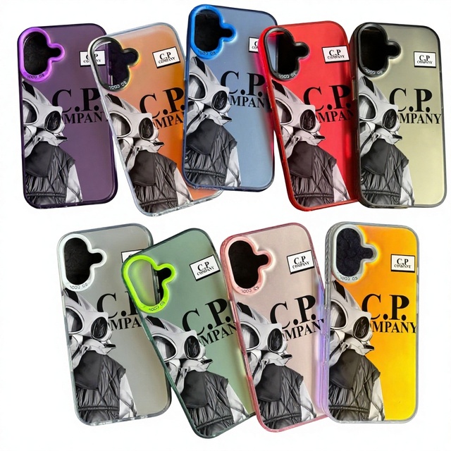 CP Company Fashion Imd Phone Cases for iPhone 17 Air 16 Plus 15 PRO 12 13 Mini 14 Plus 11 Pro Max XR Quality Protection Shell