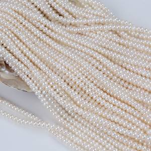 Perlas de Imitación Redondas y Planas de Alta Calidad, 2-3-4-5-6-7-8-9-10 mm, Perlas Blancas Naturales de Agua Dulce, Cuentas Sueltas al por Mayor - Product Image 3