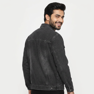 Suppliers <b>Denim</b> Cotton Fabric <b>Jackets</b> OEM Custom Manufacturer Pigment Washing <b>Mens</b> Jean <b>Denim</b> <b>Jackets</b> - Product Image 1