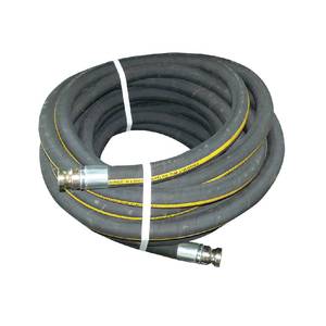 Anti Static Mortar <b>Hose</b> 25mm With Grounding <b>Clamp</b> Connectors For Safe Operation - Product Image 1