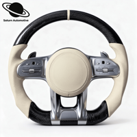 Volants de luxe en cuir et fibre de carbone LED pour Mercedes-Benz Classe E CLA E300, personnalisation sur mesure W46 W117 W166 W222