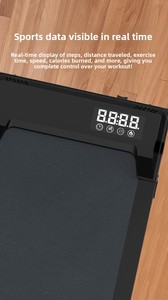 <span class=keywords><strong>Tapis</strong></span> <span class=keywords><strong>de</strong></span> marche compact ZKM, moteur 1,2 CV, vitesse 1-8 km/h, silencieux, <span class=keywords><strong>pour</strong></span> la maison, l'<span class=keywords><strong>appartement</strong></span>, les petits espaces, l'exercice - Product Image 4