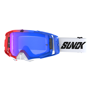 Fabricante de Gafas Deportivas, Gafas de Motocross al por Mayor, Gafas MX Todoterreno de Alta Calidad, Resistentes al Viento, Color Verde Azulado, Sistema Roll-Off - Product Image 3
