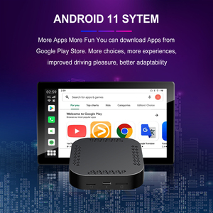 Adaptateur multifonctionnel Smart CarPlay universel avec fil et sans fil <span class=keywords><strong>Android</strong></span> 11 <span class=keywords><strong>Auto</strong></span> Navigation Compatible avec IOS et <span class=keywords><strong>Android</strong></span> - Product Image 3