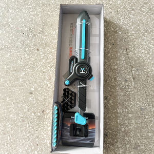 AJB Lampe d'ambiance LED style <span class=keywords><strong>épée</strong></span> à pixels, <span class=keywords><strong>lanceur</strong></span> de balles souples, jouet fantaisie pour enfants, lampe de bureau détachable - Product Image 6