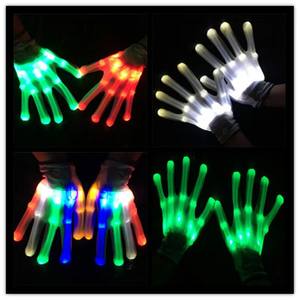 DAMAI Light-up Colorful Light Up Guantes Led Brillantes Disfraz de Navidad y <span class=keywords><strong>Halloween</strong></span> <span class=keywords><strong>Clubbing</strong></span> Party Favors Juguetes Guantes LED - Product Image 3