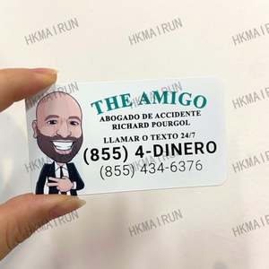 Impresión de Tarjetas de Visita Metálicas con Grabado Láser en Oro de la Mejor Calidad, Fabricante Chino - Product Image 4