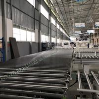 Table à rouleaux transporteurs durable et personnalisable avec rouleaux en acier, matériau tubulaire, multi-tensions, vitesse de 20 m/min