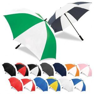 Parapluie promotionnel personnalisé de 60 pouces, grande taille, coupe-vent, double protection contre les intempéries, imprimé, de marque, pour homme, extra résistant - Product Image 5
